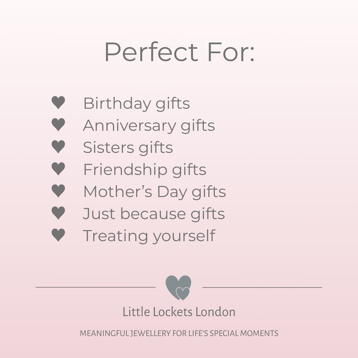 Perfect for birthdays, anniversaries, sisters, friendship, mother's day, just because or treating yourself