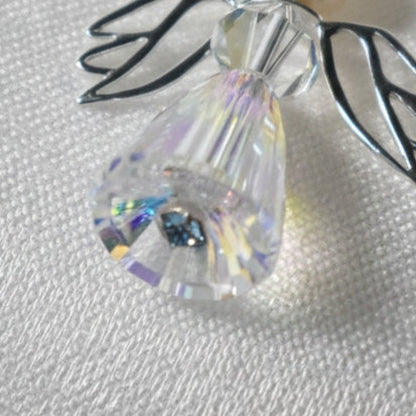Crystal Angel Clip On Charm