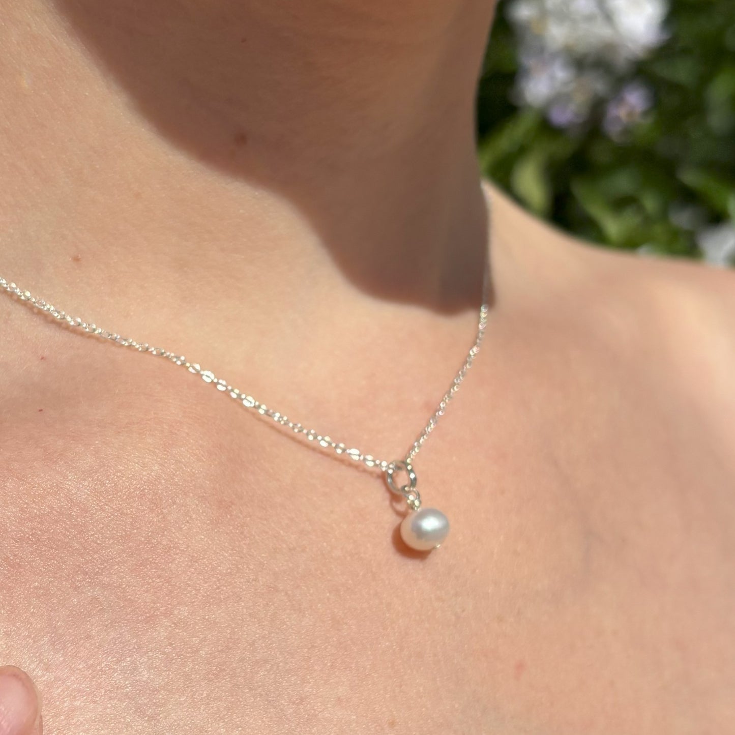 Freshwater Pearl Convertible Back Drop Necklace