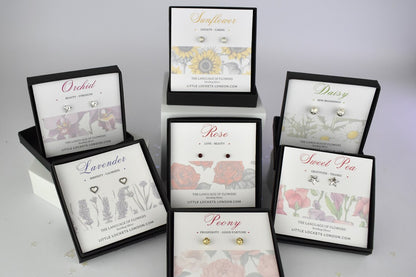 Language of Flower Earrings