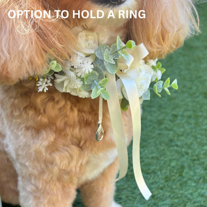 Optional ring clasp for ring bearer dogs