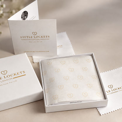 Little Lockets Gift Box and complementary polishing cloth