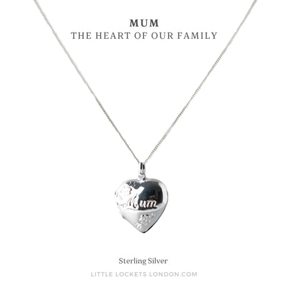 Mum Heart Locket