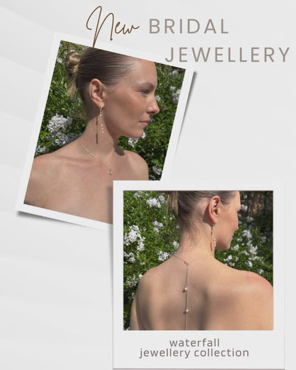Video of waterfall jewellery collection
