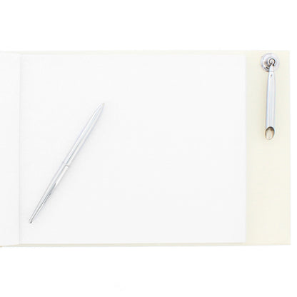 pen hold on guest book